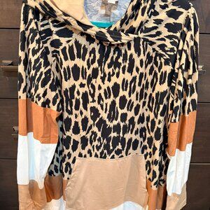LuLaRoe Amber Hoodie 3XL